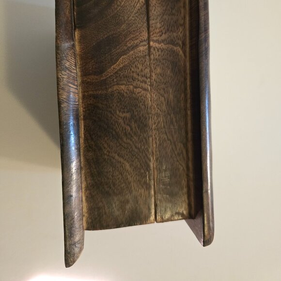 Carved Wood Elephant Box 7 x 7 - New - Picture 11 of 14